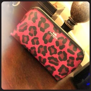 Coach cosmetic bag